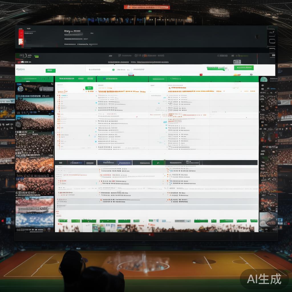 赛事赛程安排
平台详细列出每项体育赛事的时间、地