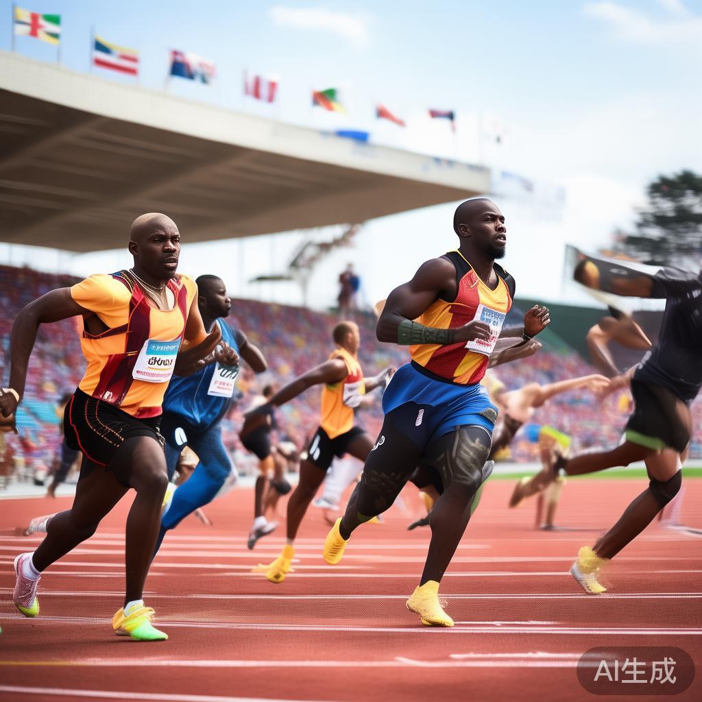 博雅体育田径公开赛精彩纷呈，尽显运动健儿风采